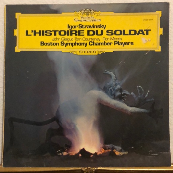 Stravinsky L' Histoire Du Soldat Performed by Boston Symphony Chamber Vinyl Lp - Picture 1 of 6